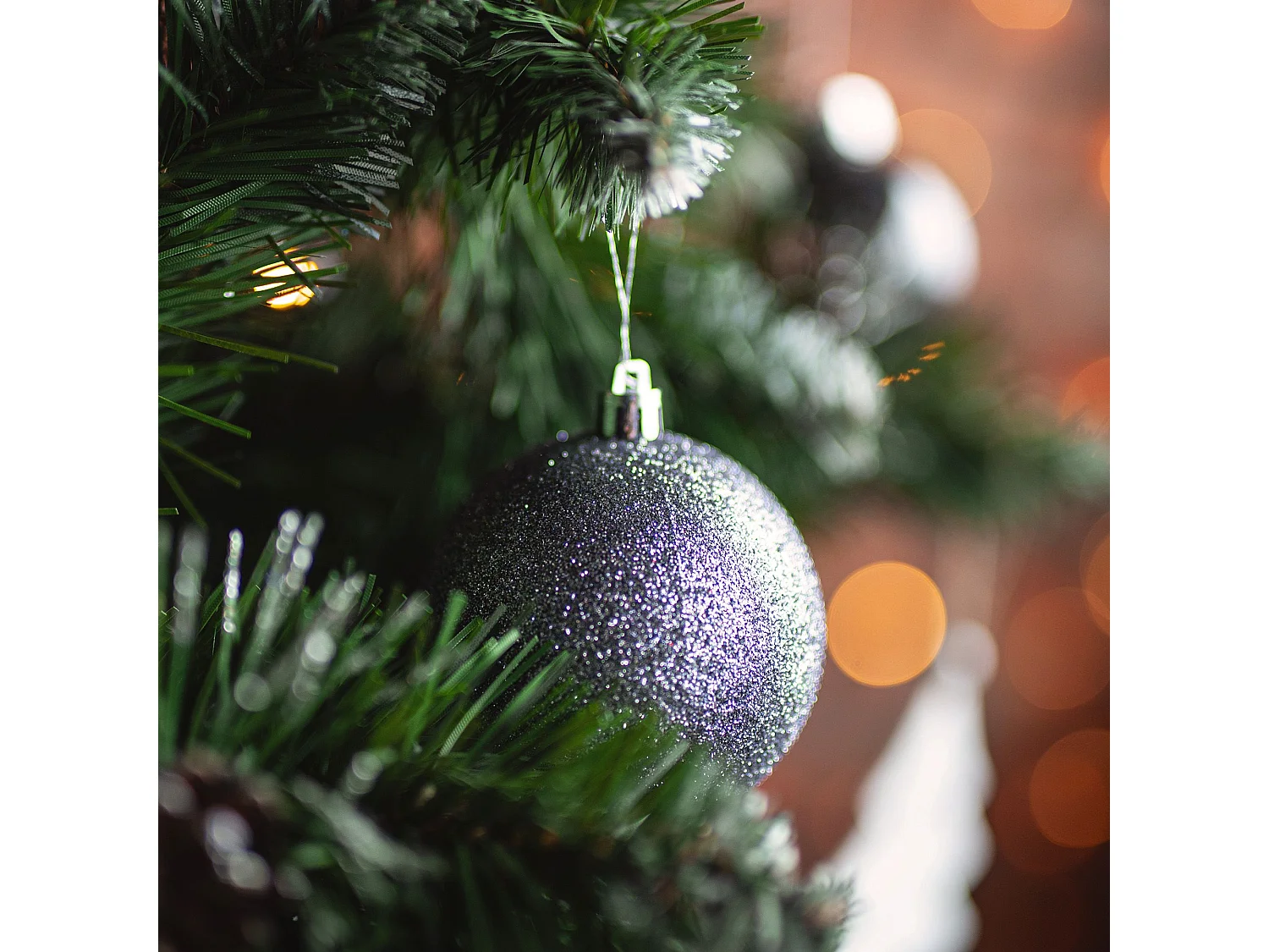 BOULES DE NOËL 311433C 36PCS NOIR