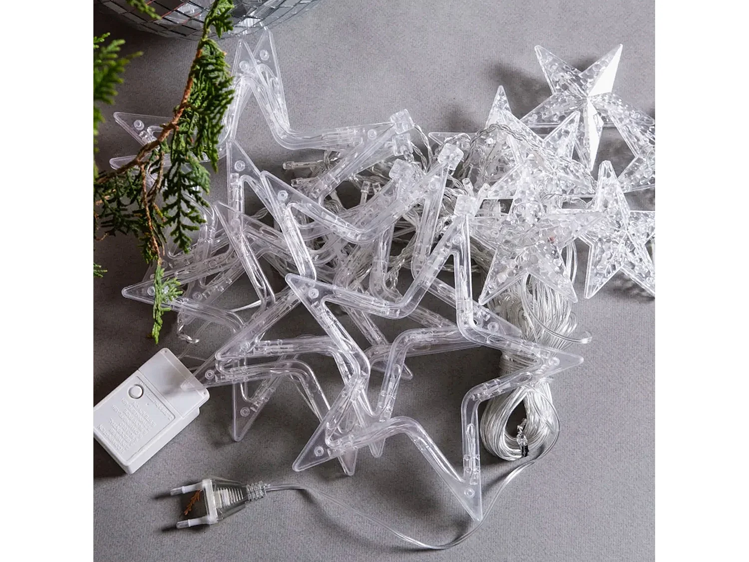 Cortina de Estrellas LED con Control Remoto Multicolor