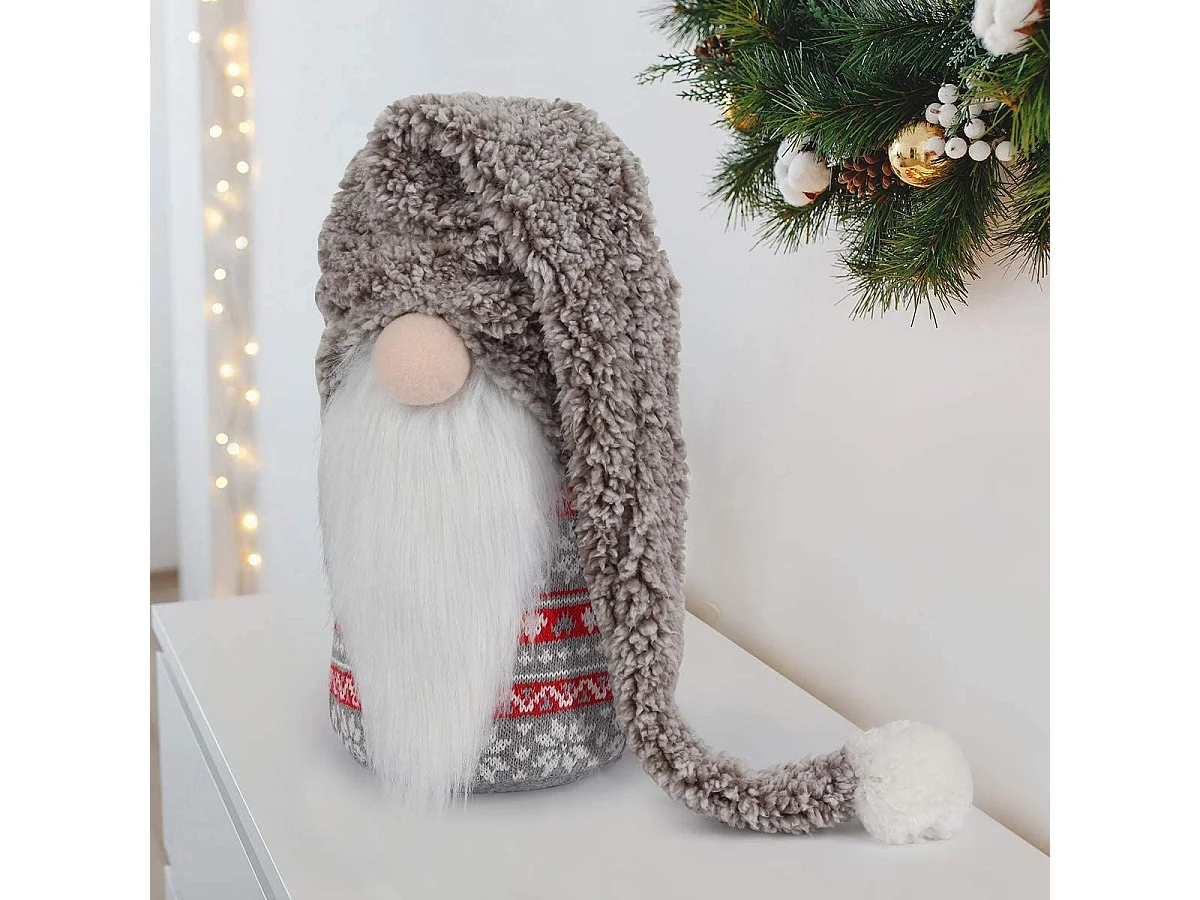 GNOME DE NOËL  YX044 72CM GREY