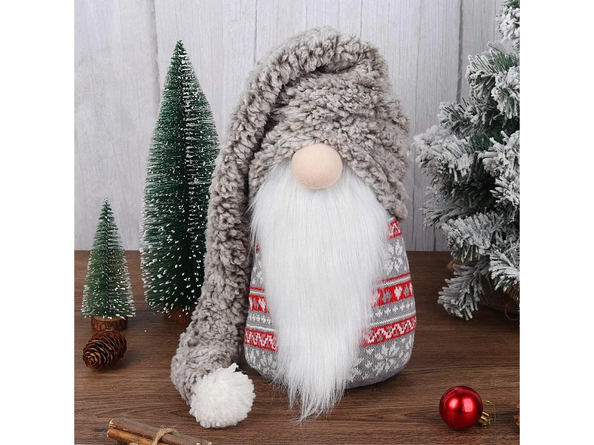 GNOME DE NOËL  YX044 72CM GREY