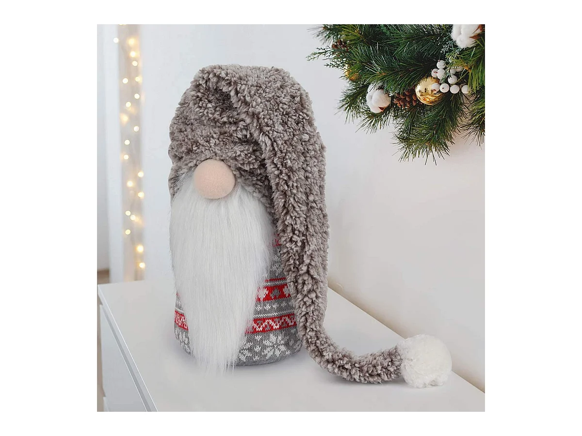 GNOME DE NOËL  YX044 72CM GREY