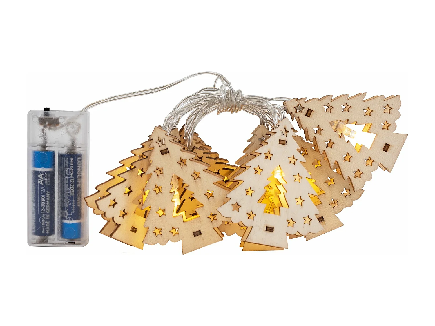 GUIRLANDE LUMINEUSE DE NOËL SAPIN DE NOËL LED XB-001  LIGHT GOLD