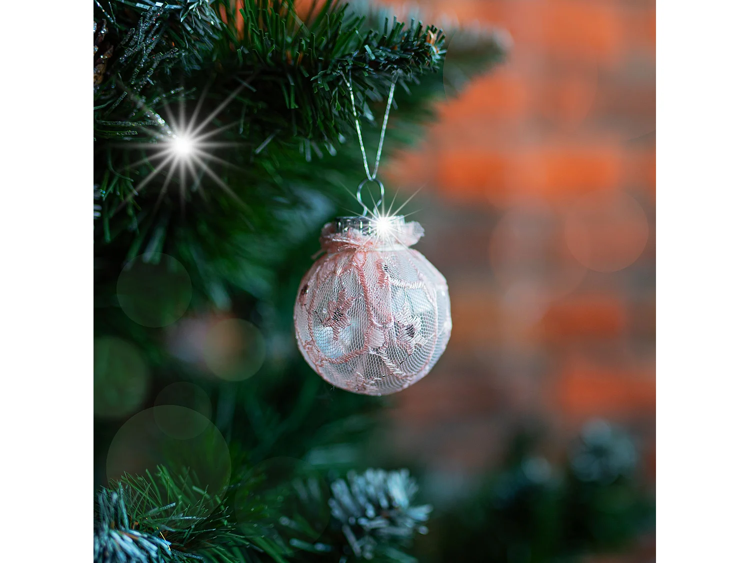 ENSEMBLE BOULES DE NOËL 115 pcs PINK