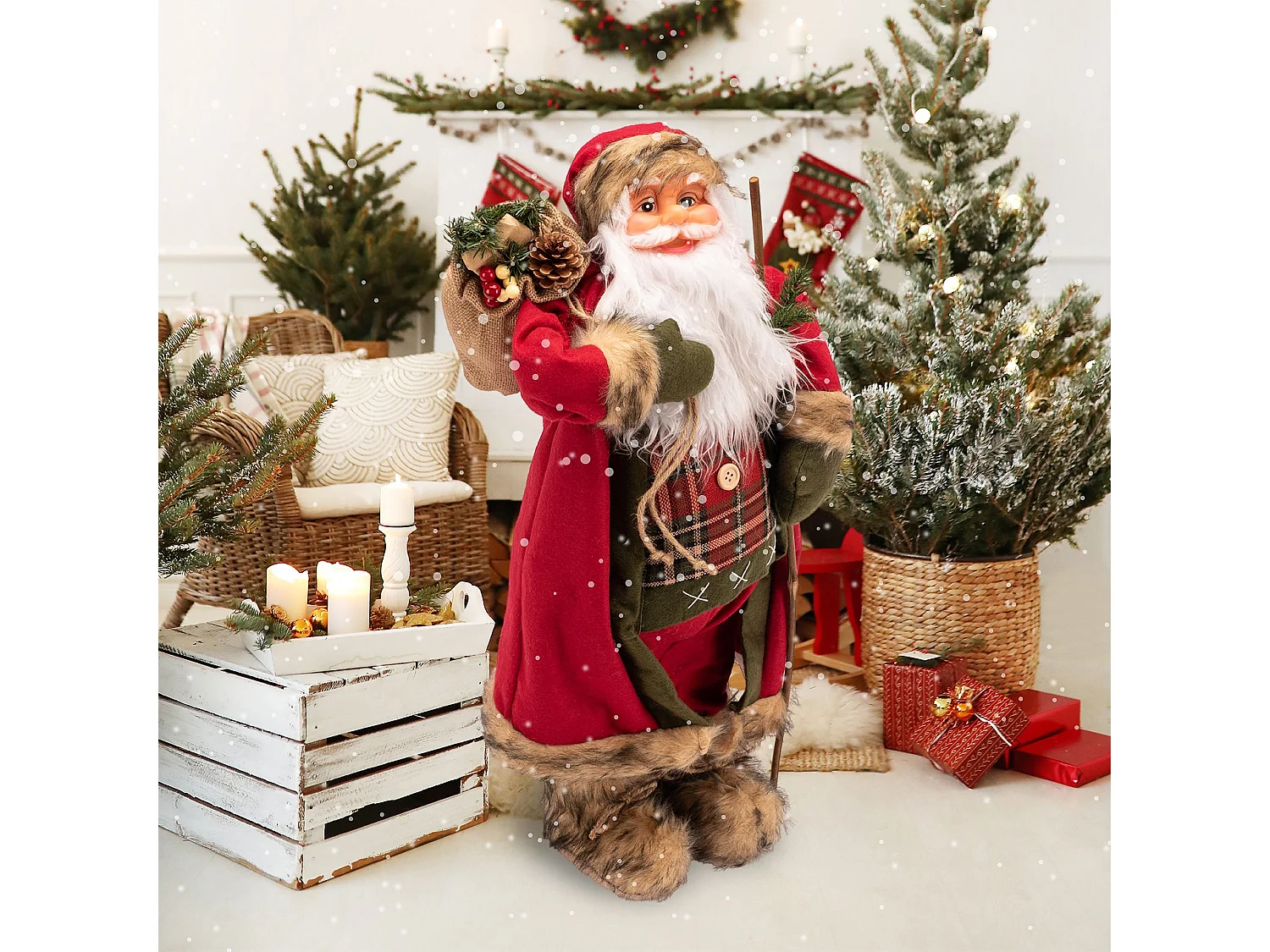 PÈRE NOËL  390773A 70CM RED