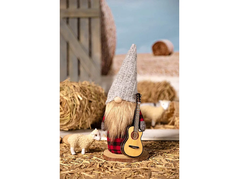 GNOME DE NOËL 40CM YX055 40CM GREY