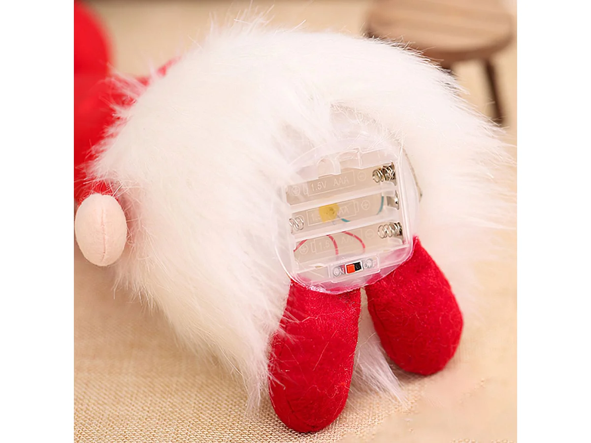 GNOME DE NOËL LED YX058 36CM WHITE