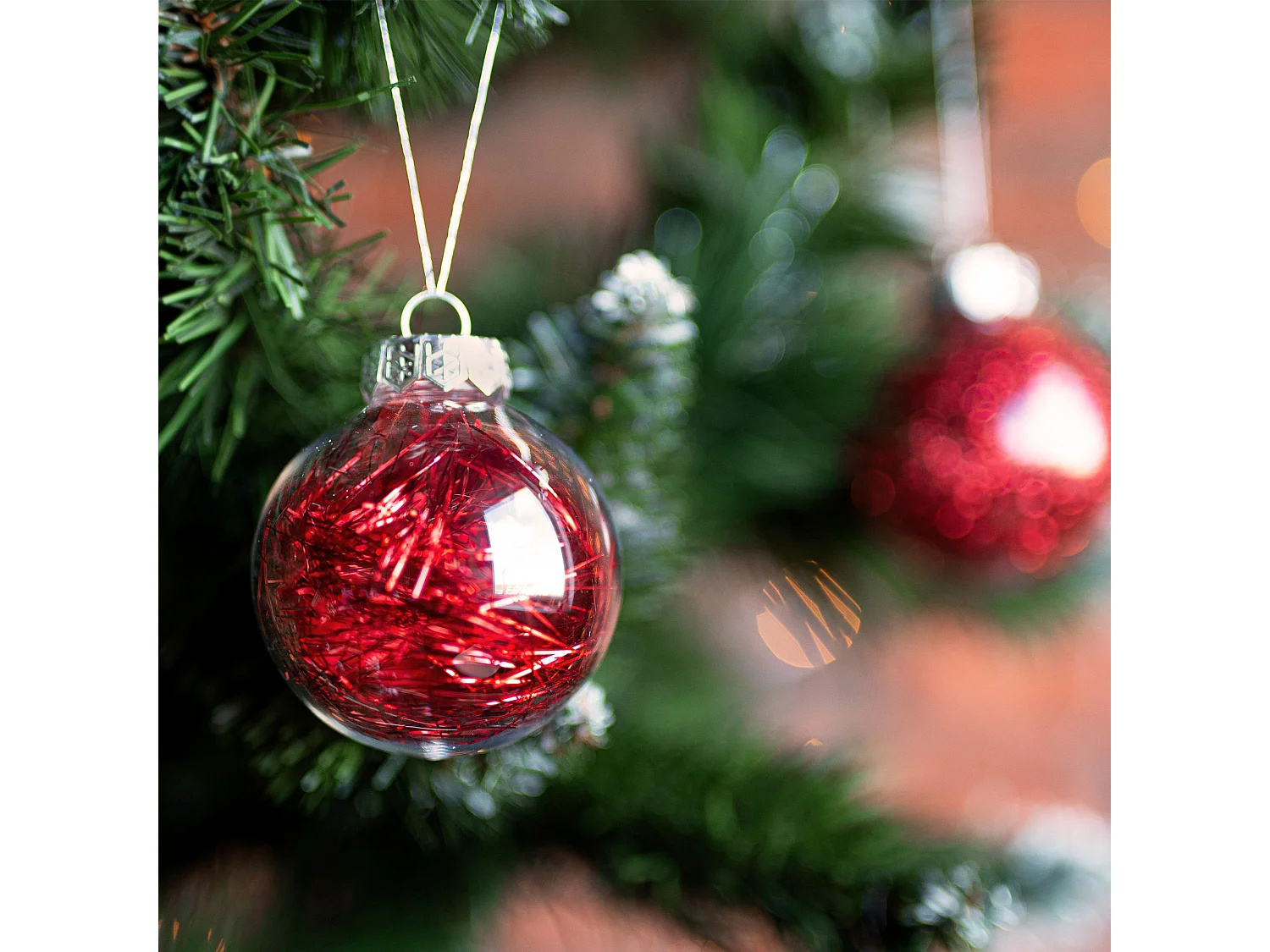 BOULES DE NOËL  SYSD1688-070 30PCS RED