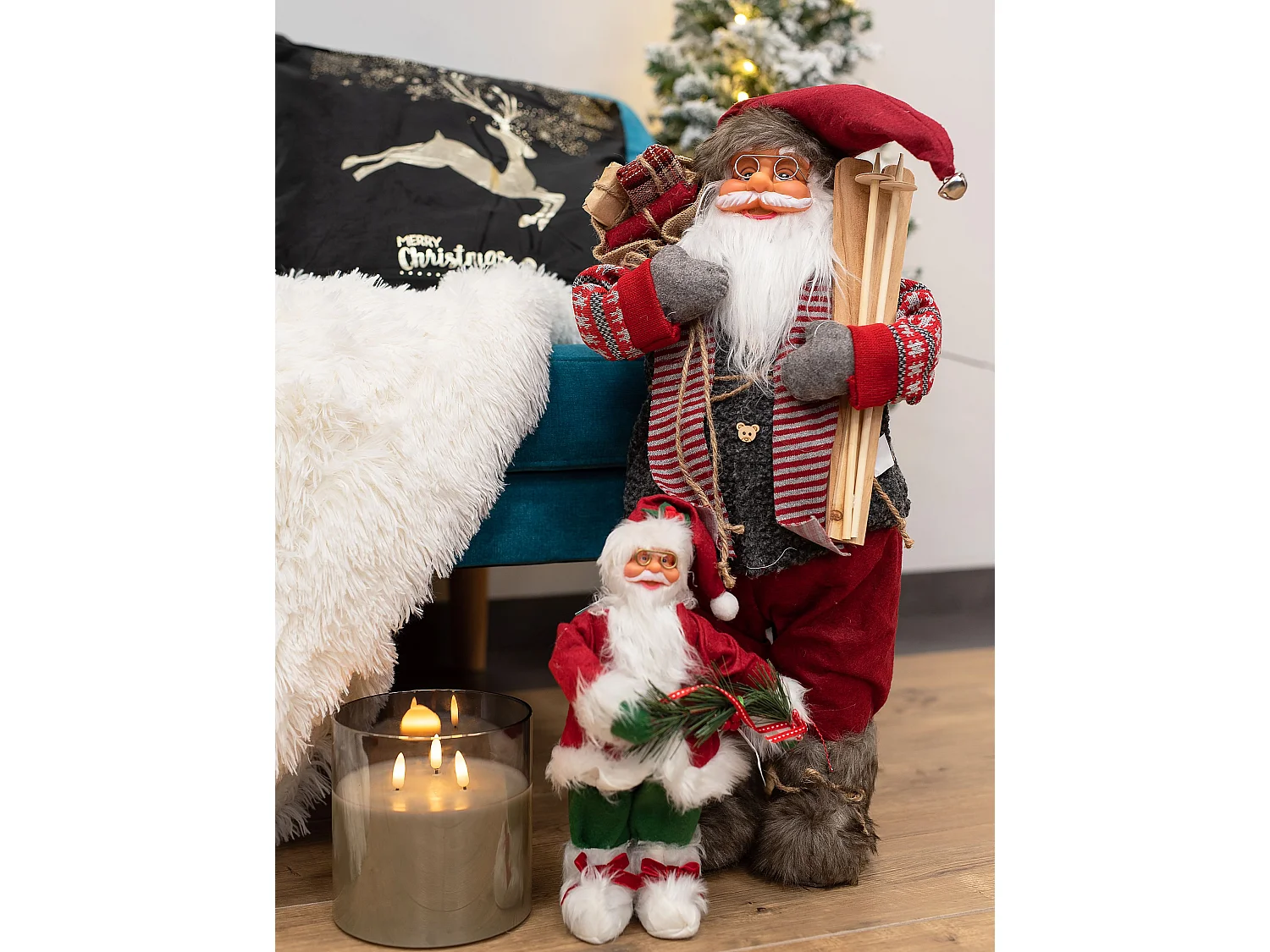 PÈRE NOËL 301251 30CM RED ROUGE