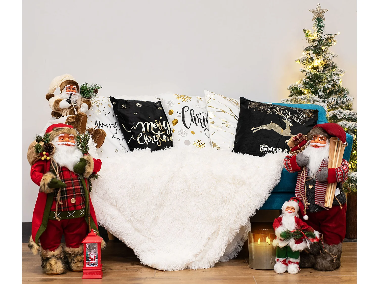 PÈRE NOËL  301252 44CM WHITE