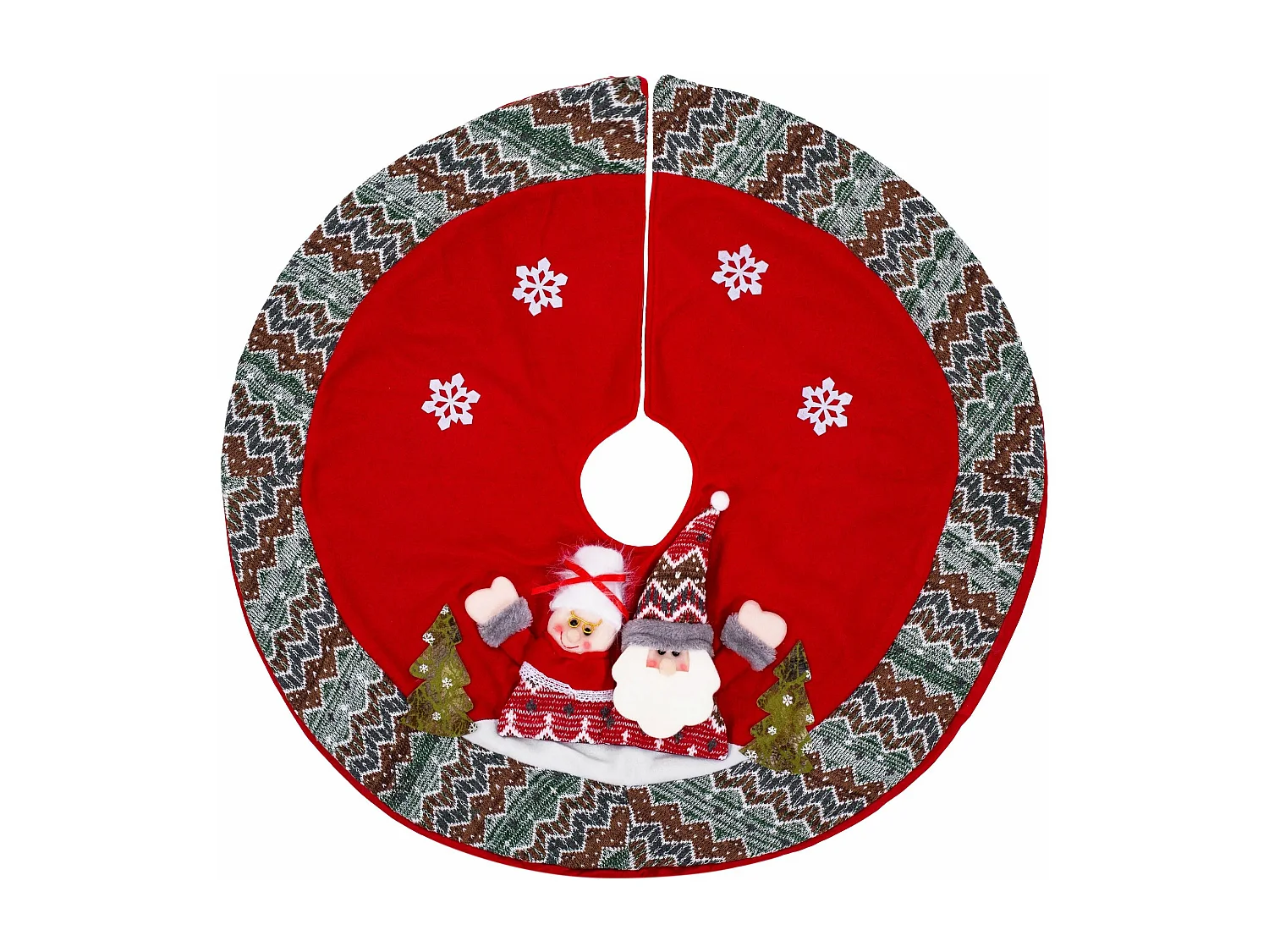 TAPIS DE SAPIN DE NOËL  80CM RED