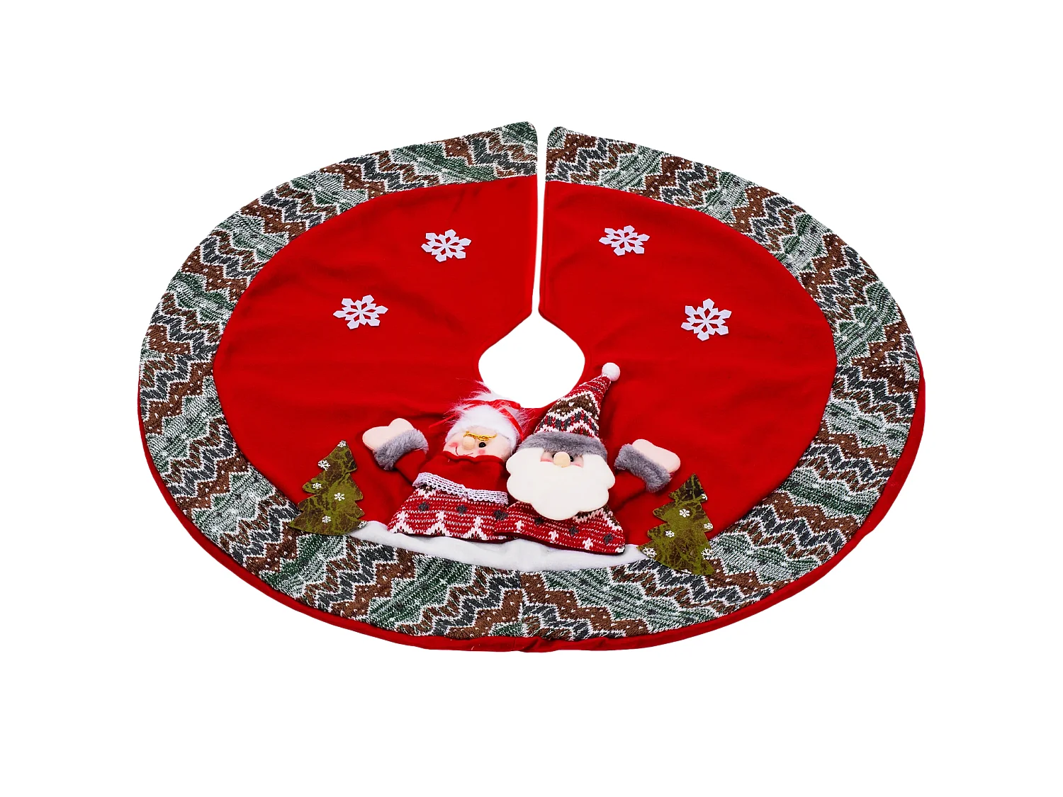 TAPIS DE SAPIN DE NOËL  80CM RED