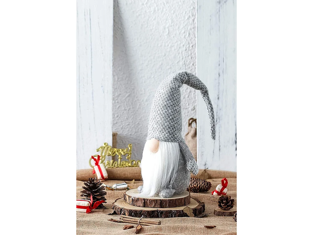 GNOME DE NOËL  XY-069 50CM GREY