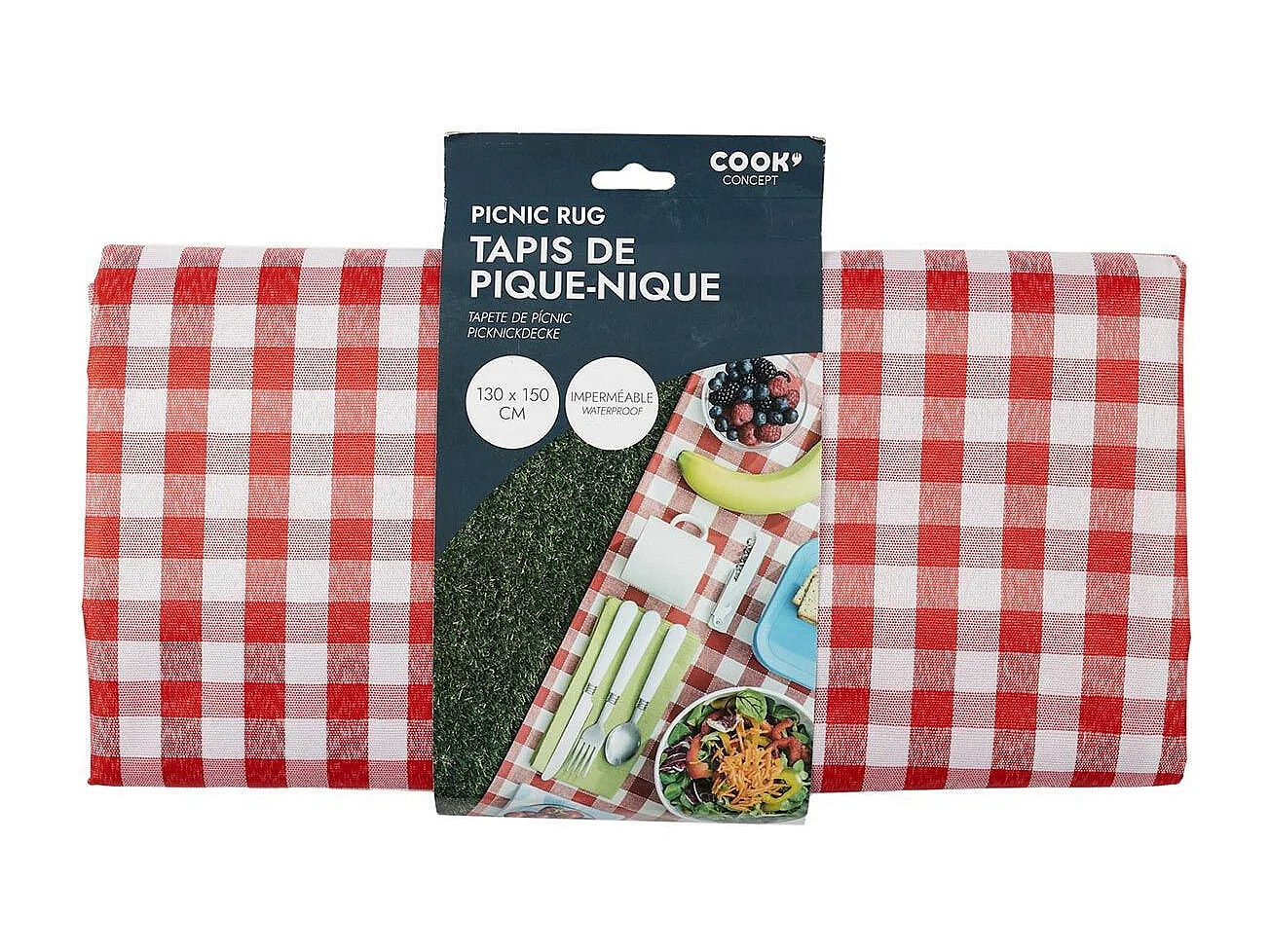 TAPIS DE PIQUE NIQUE 150X130CM M12