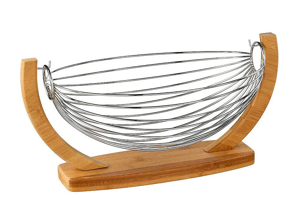 Corbeille à Fruits "Balançoire" 37cm Naturel