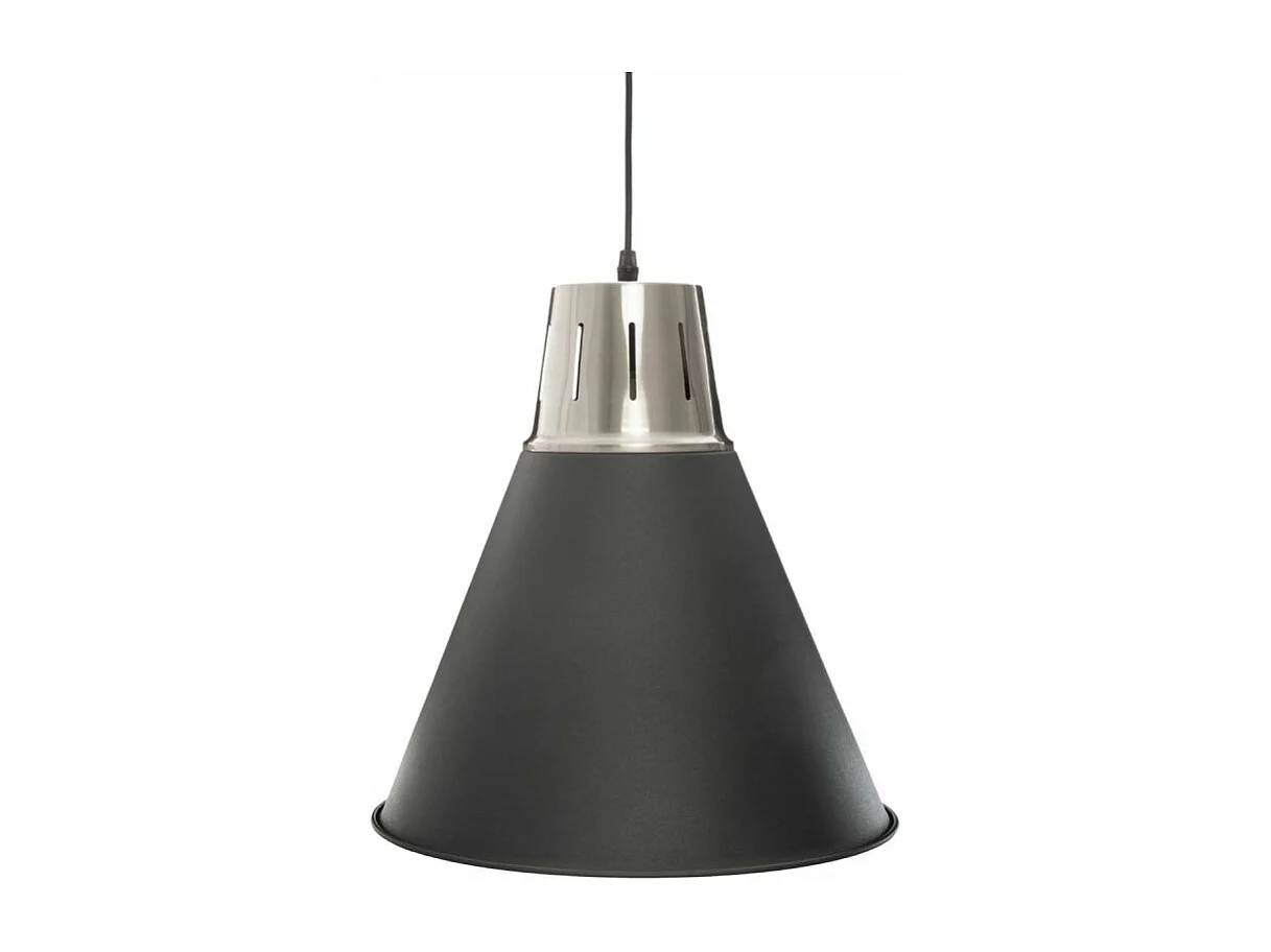 Lampe Suspension en Métal "Arochi" 33cm Noir