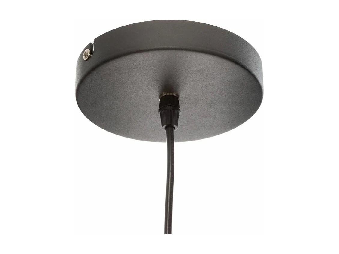 Lampe Suspension en Métal "Arochi" 33cm Noir