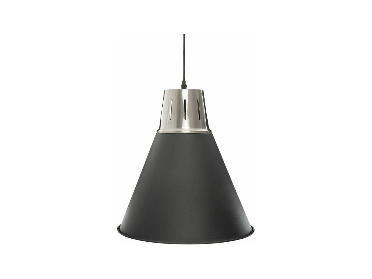 Lampe Suspension en Métal "Arochi" 33cm Noir
