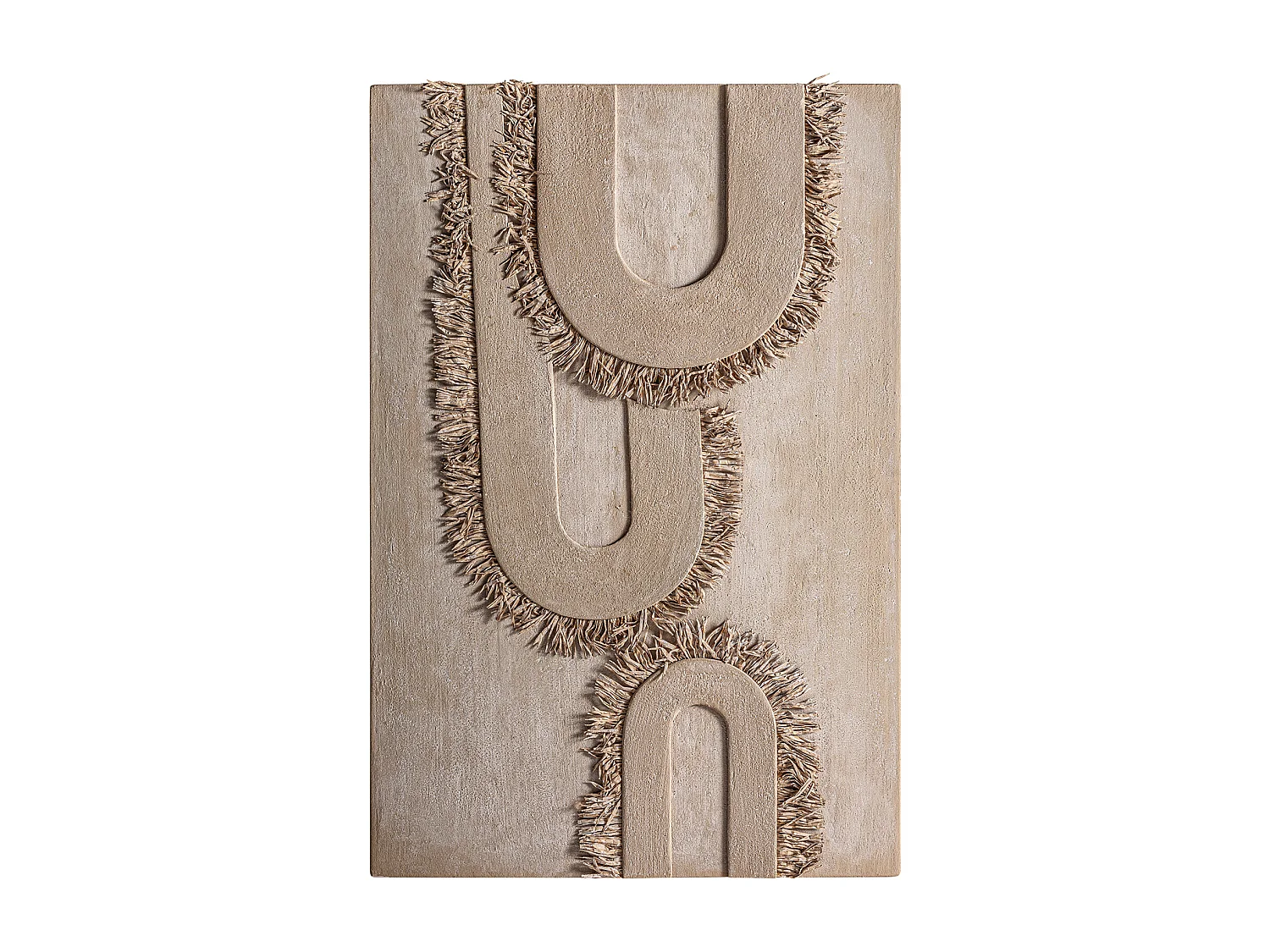 Tableau en bois mdf brun clair  en 80x5x120 cm