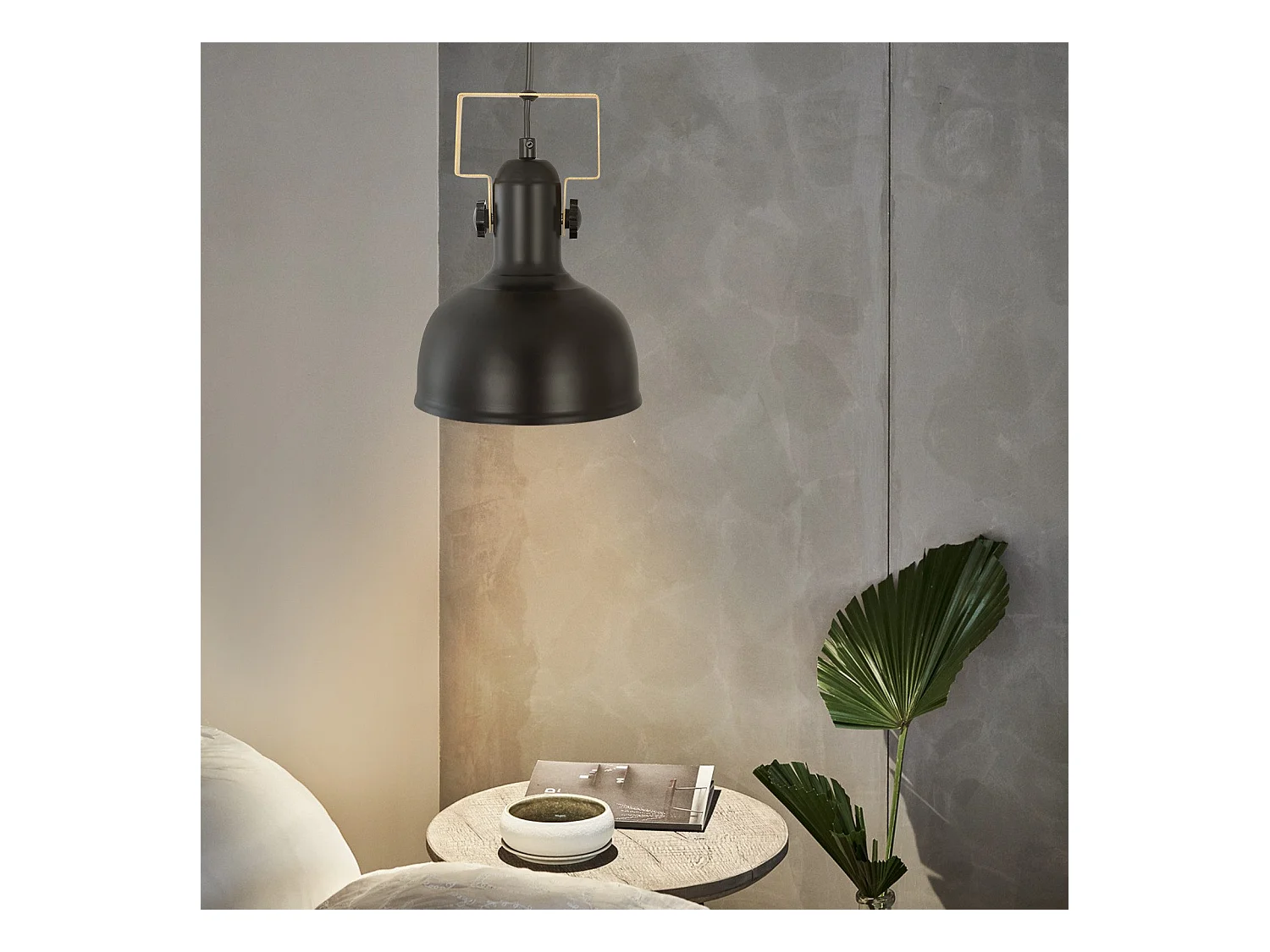 Vintage Pendelleuchte Esstisch Hängeleuchte 1 Glühbirne Schwarz Industrie E27 40w