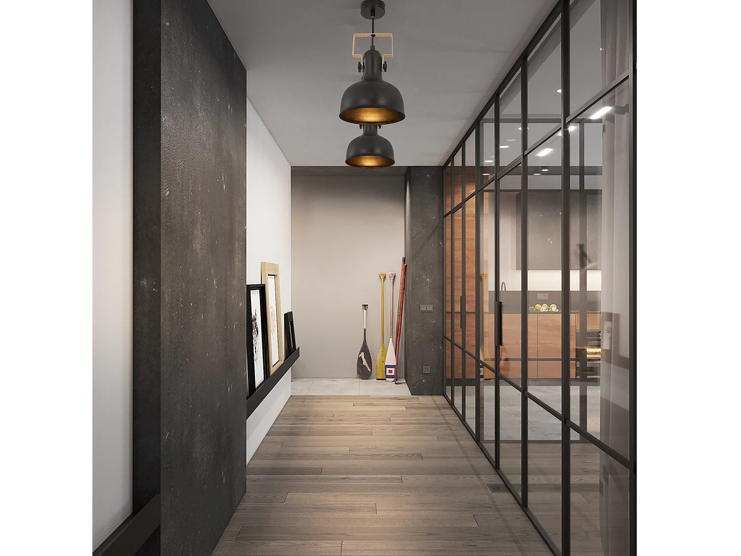 NETTLIFE Hanglamp E27 - Zwart - IJzeren - draaibaar Eetkamerlamp - Vintage - voor Eettafel | Slaapkamer | Keuken | Bar | Hal | Woonkamer - MAX.40W