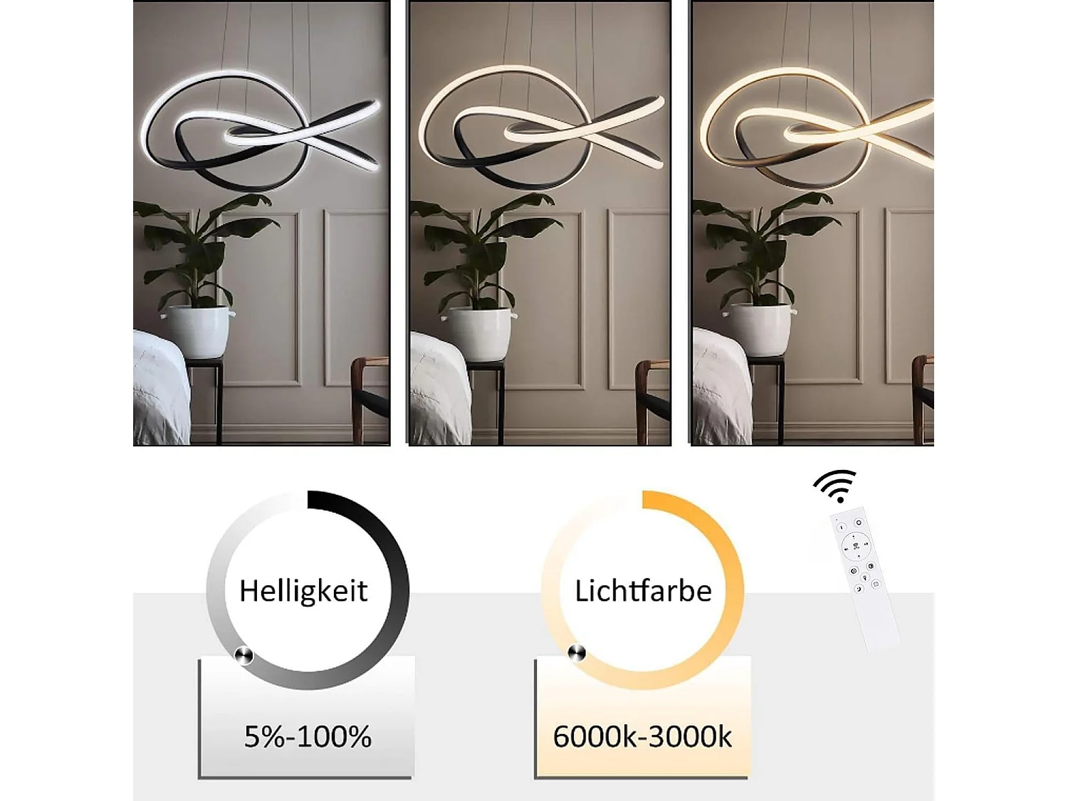 NETTLIFE Vintage Schwarze 5-flammige Pendelleuchte, höhenverstellbare Metall-Pendelleuchte, E27-Fassung, 62 W, ​​Industrie-Retro