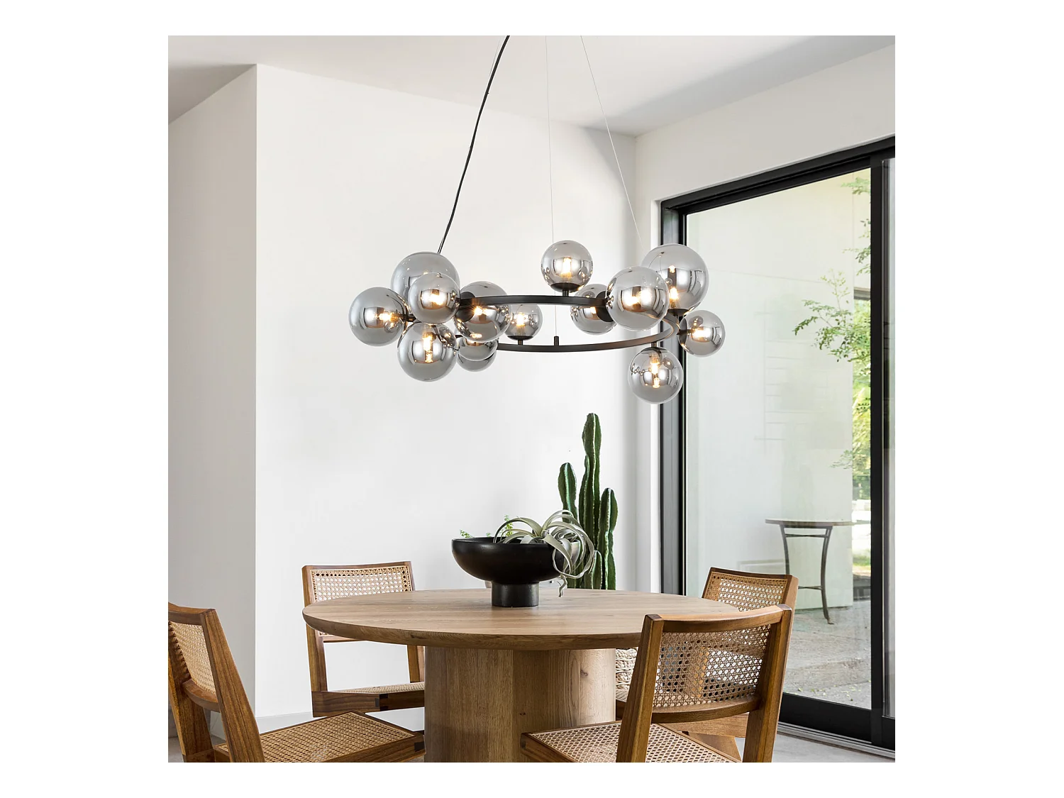 NETTLIFE Pendelleuchte Esstisch Pendelleuchte Wohnzimmer - Pendelleuchte 14 G9 Glühbirnen