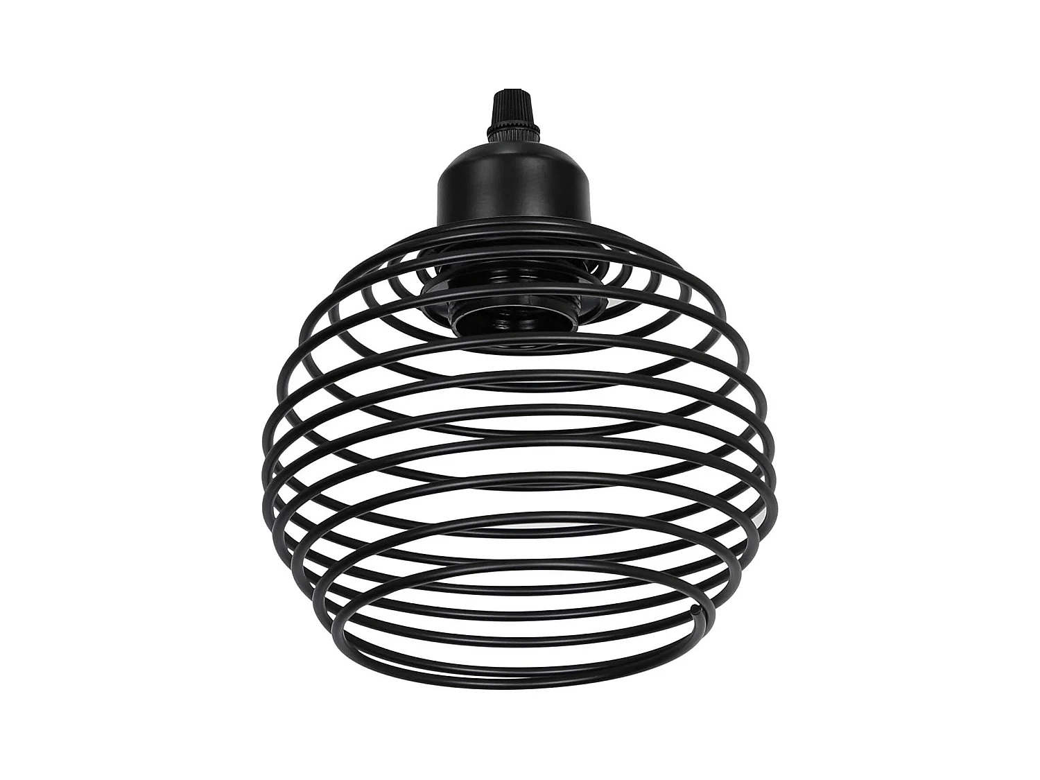 NETTLIFE Suspensión de mesa Vintage negro. Lámpara de mesa E27. Lámpara para comedor. Retró cocina industrial.