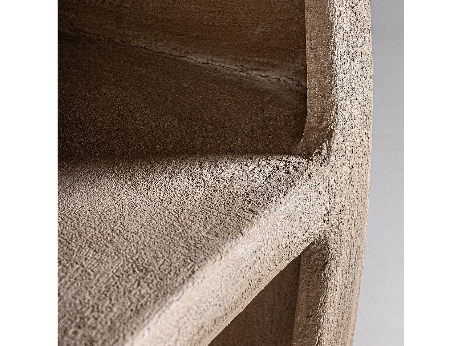 Estanteria de madera dm en color marrón claro   de 120x38x132cm