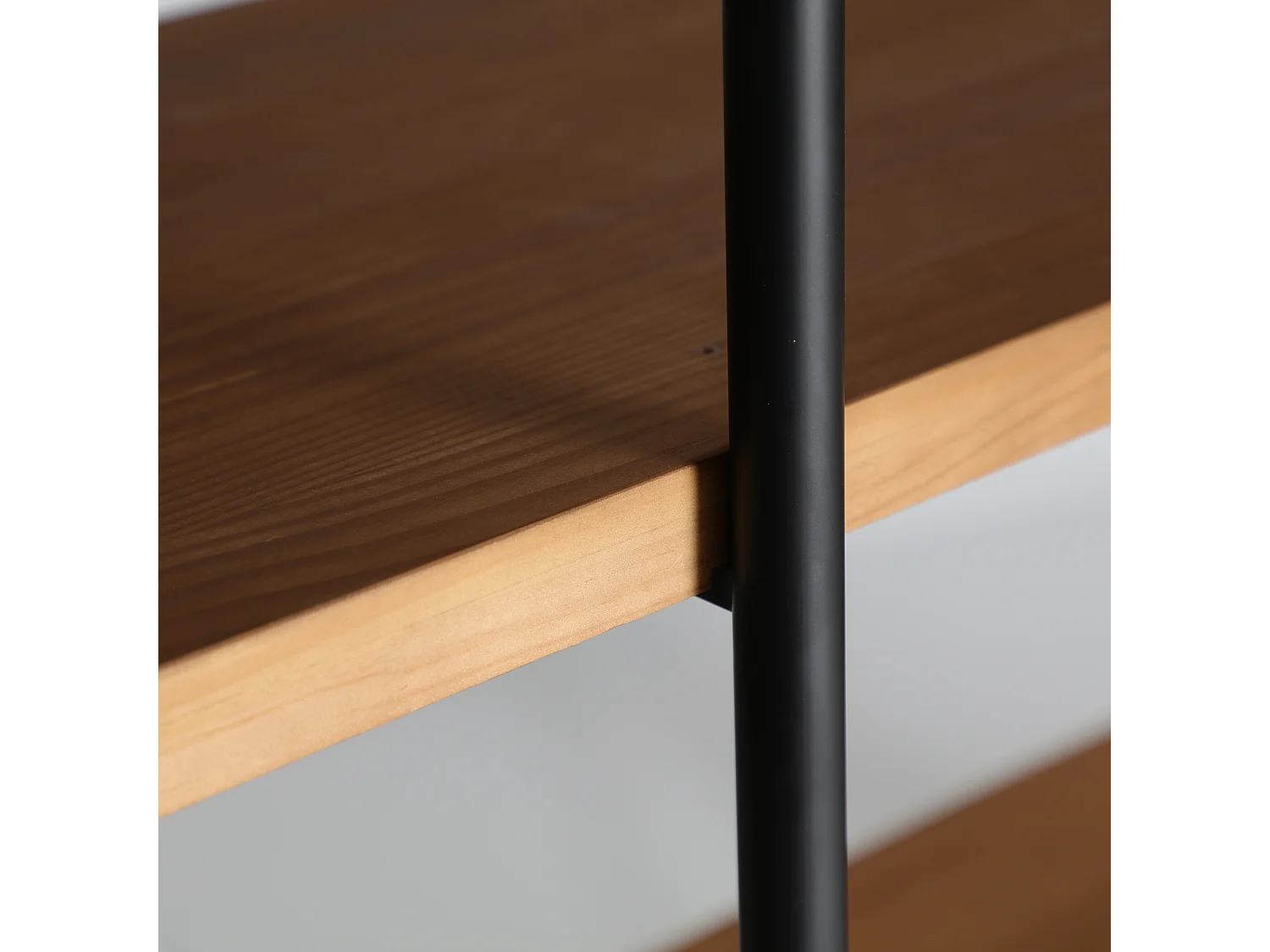 Étagère en fer noir  en 160x43x190 cm