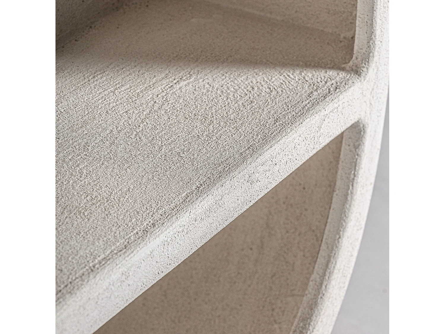 Estanteria de madera dm en color blanco roto   de 100x22x100cm