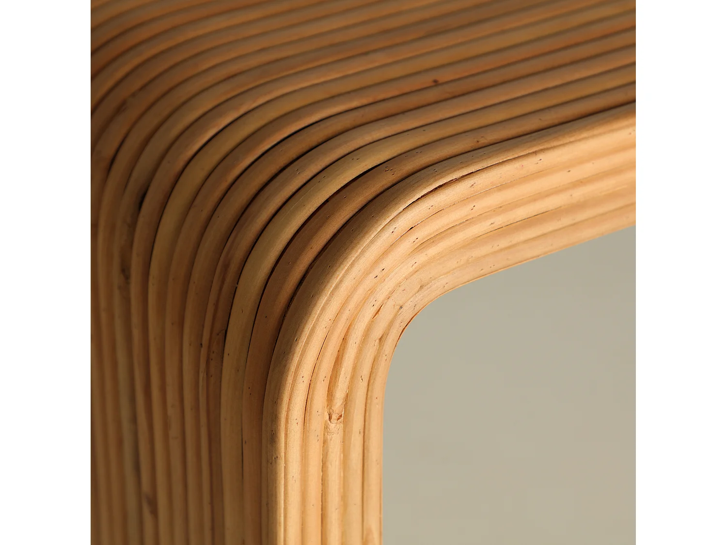 Console en bois de paulownia brun clair  en 120x40x80 cm