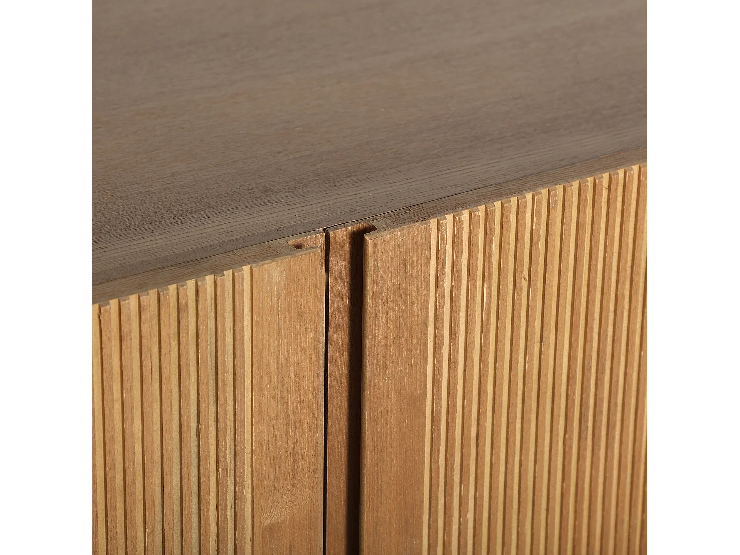 Meuble tv en bois mdf marron  en 180x45x60 cm