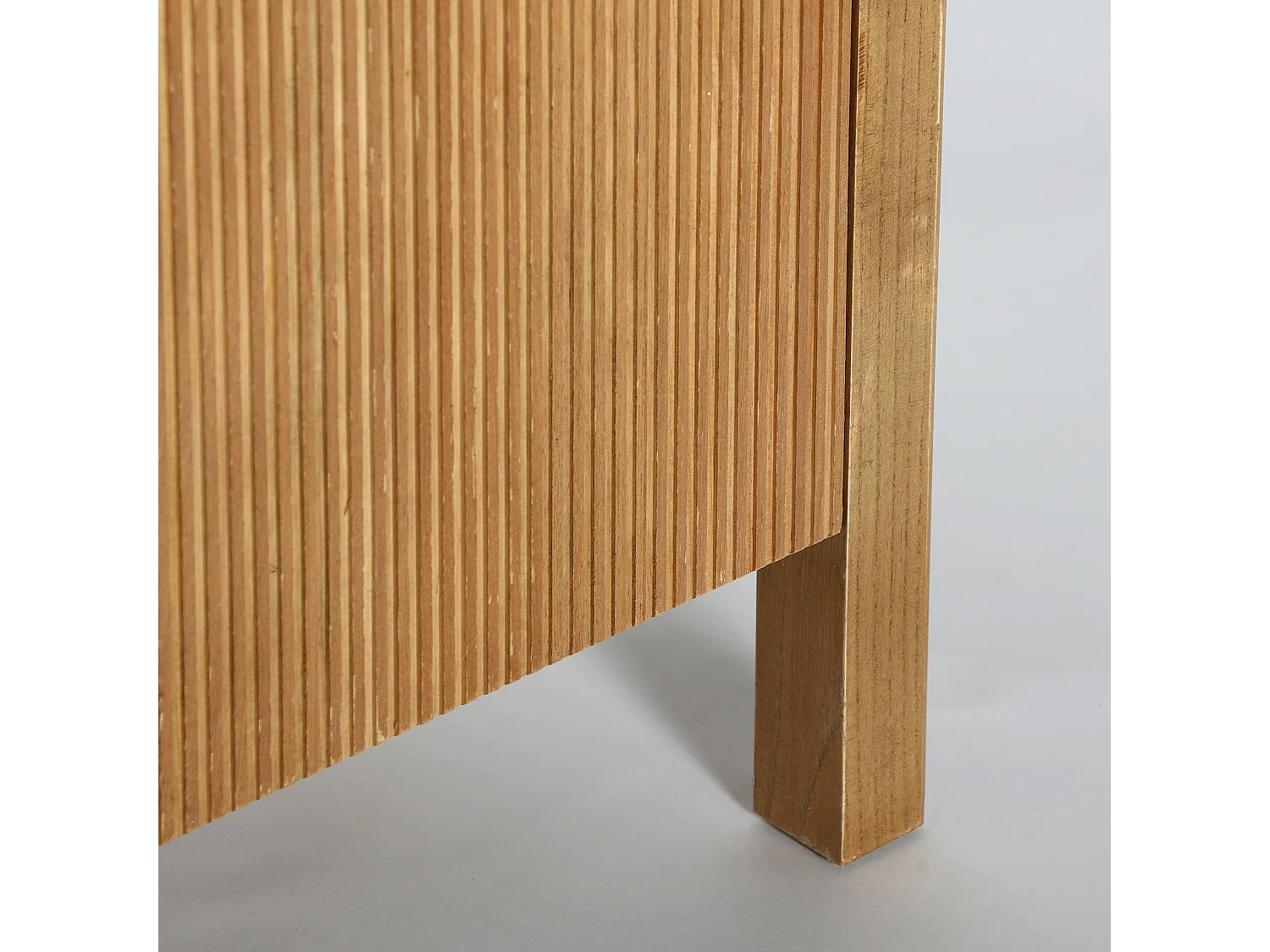 Meuble tv en bois mdf marron  en 180x45x60 cm