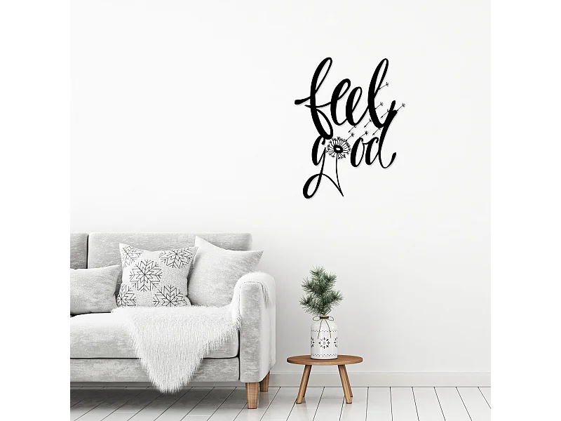 Wanddekoration METALL -Matte