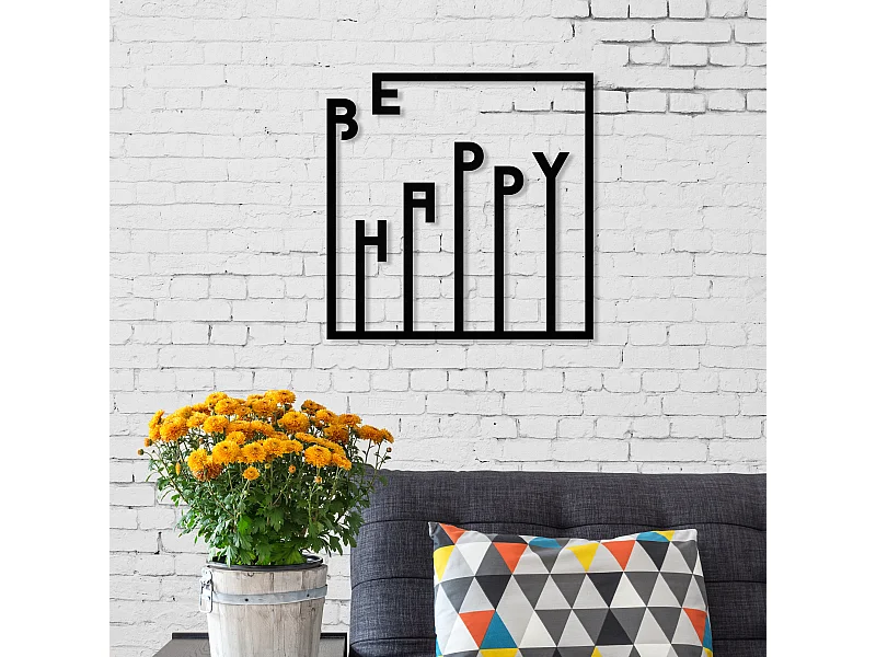 Wanddekoration METALL - Matte