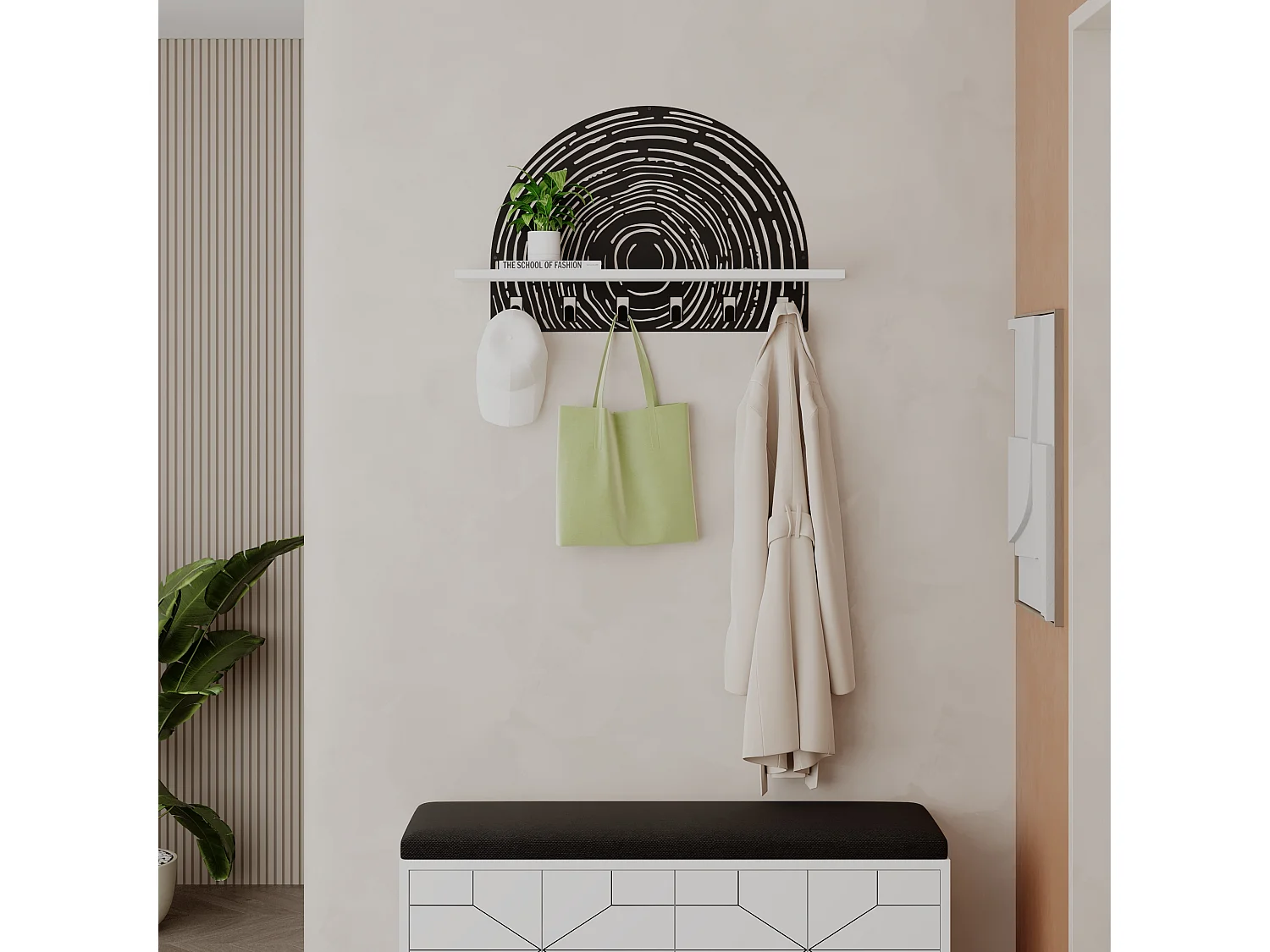 AUFHÄNGER PINE - Weiß