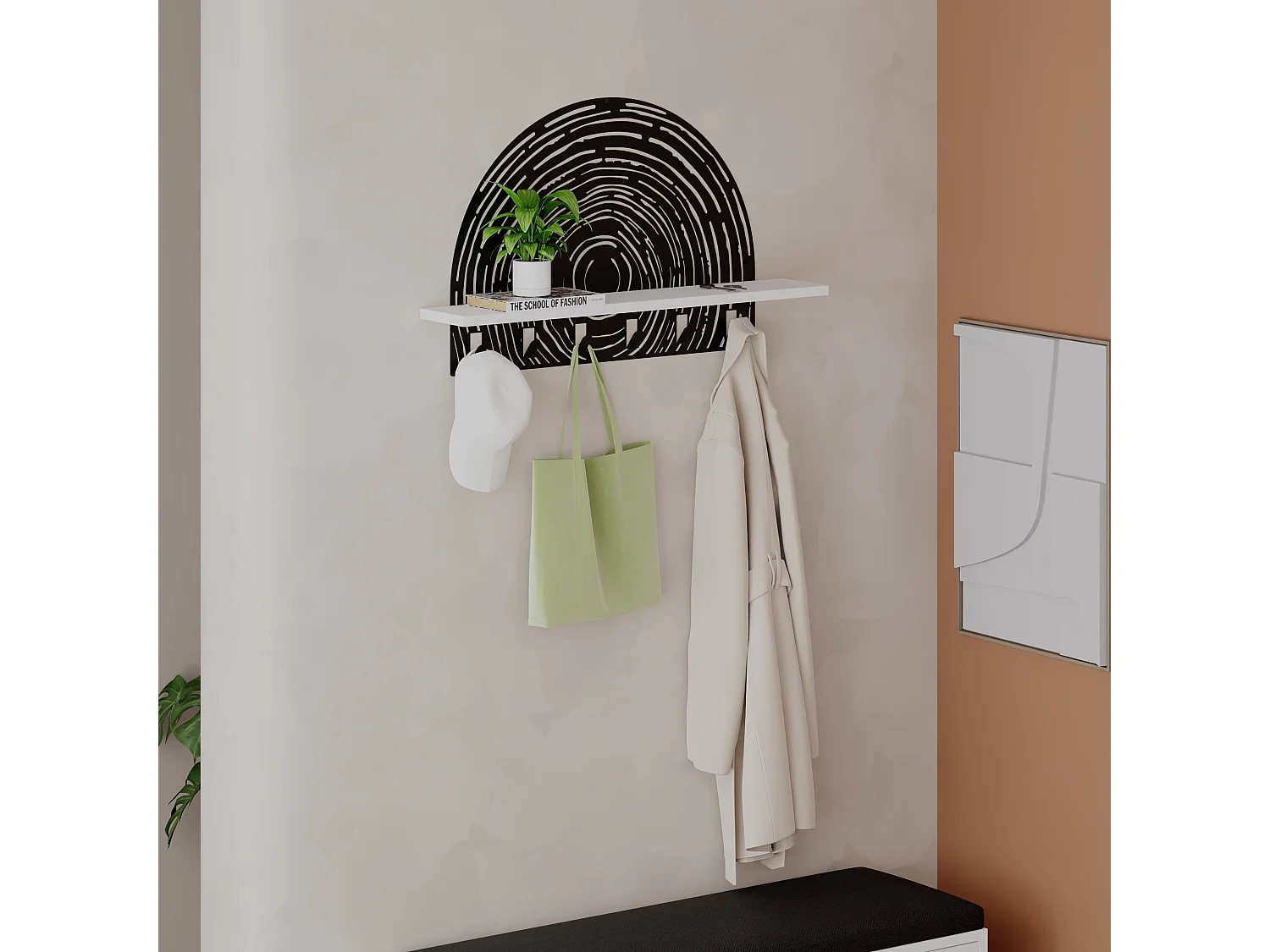 AUFHÄNGER PINE - Weiß