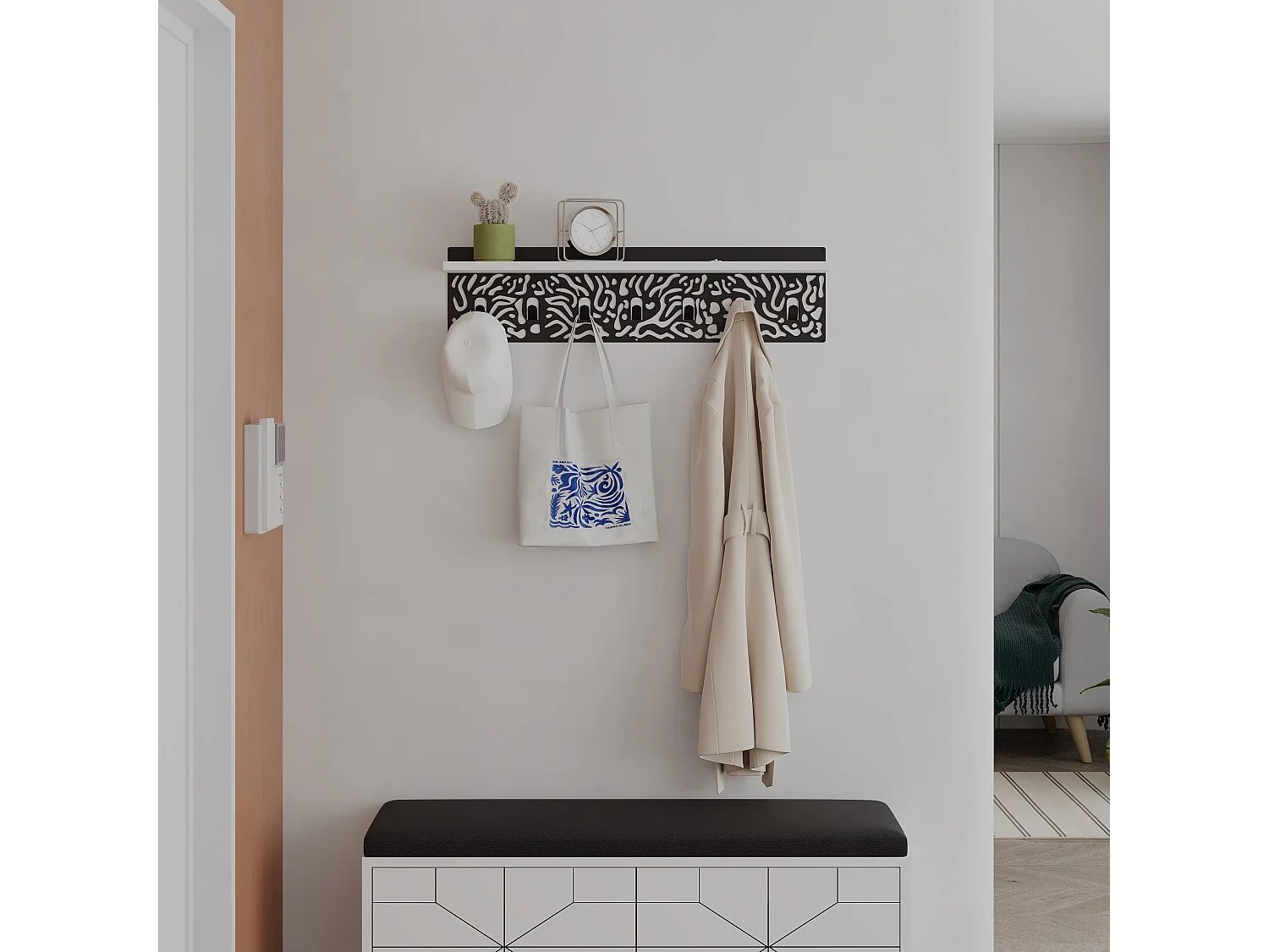 Aufhänger NOVO - Weiß