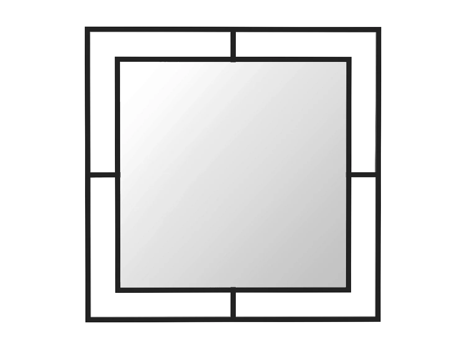 Spiegel CORNER -Schwarz