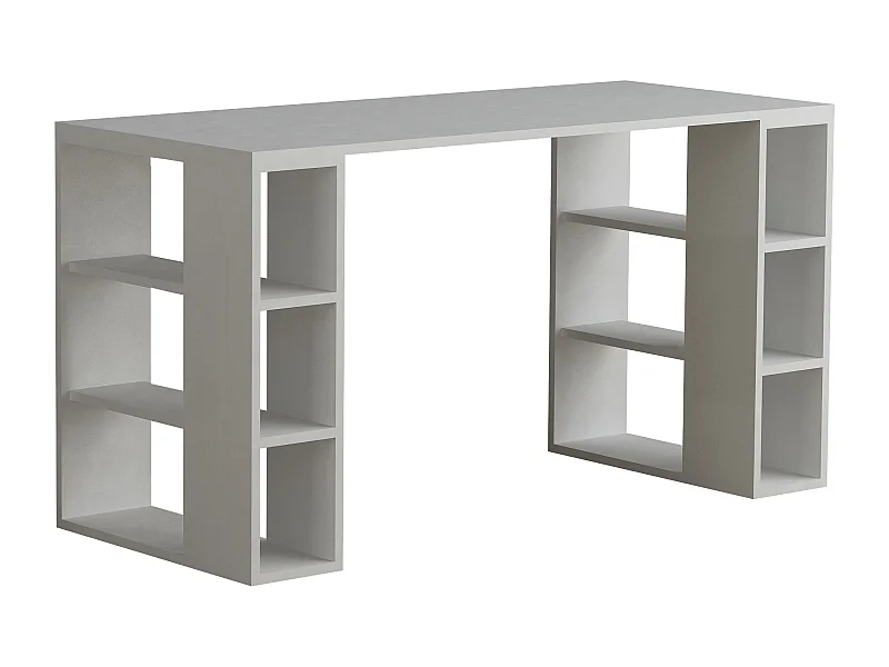 Schreibtisch Colmar weiß - 140 x 60 x 75 cm