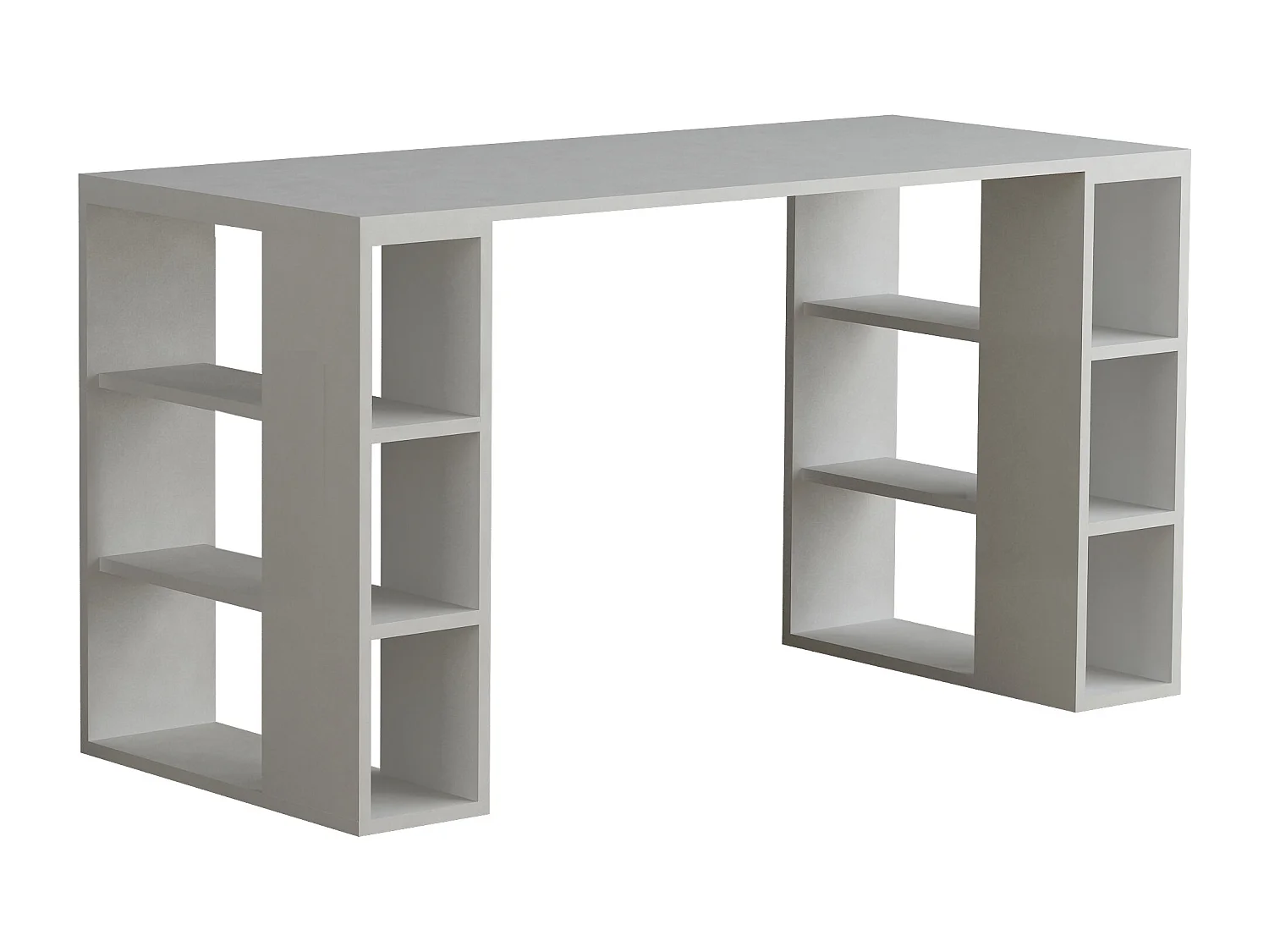 Schreibtisch Colmar weiß - 140 x 60 x 75 cm