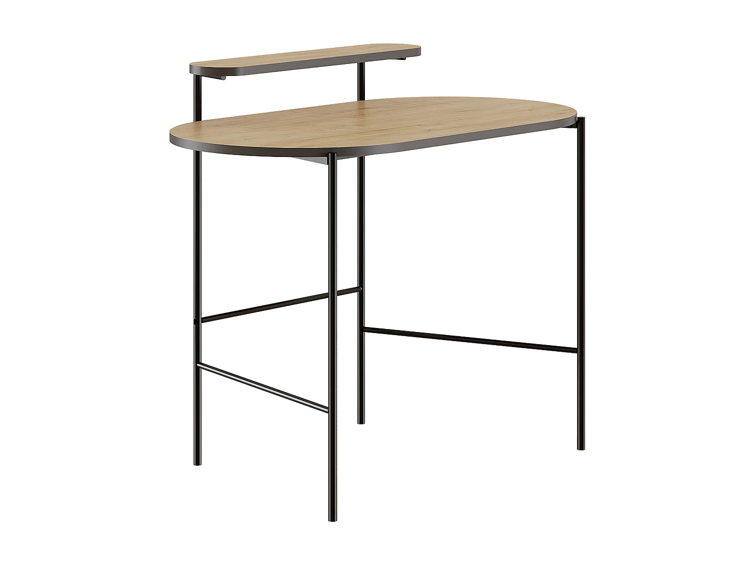 Arbeitstisch LOUB - Eiche - 100 x 55 x 87 cm