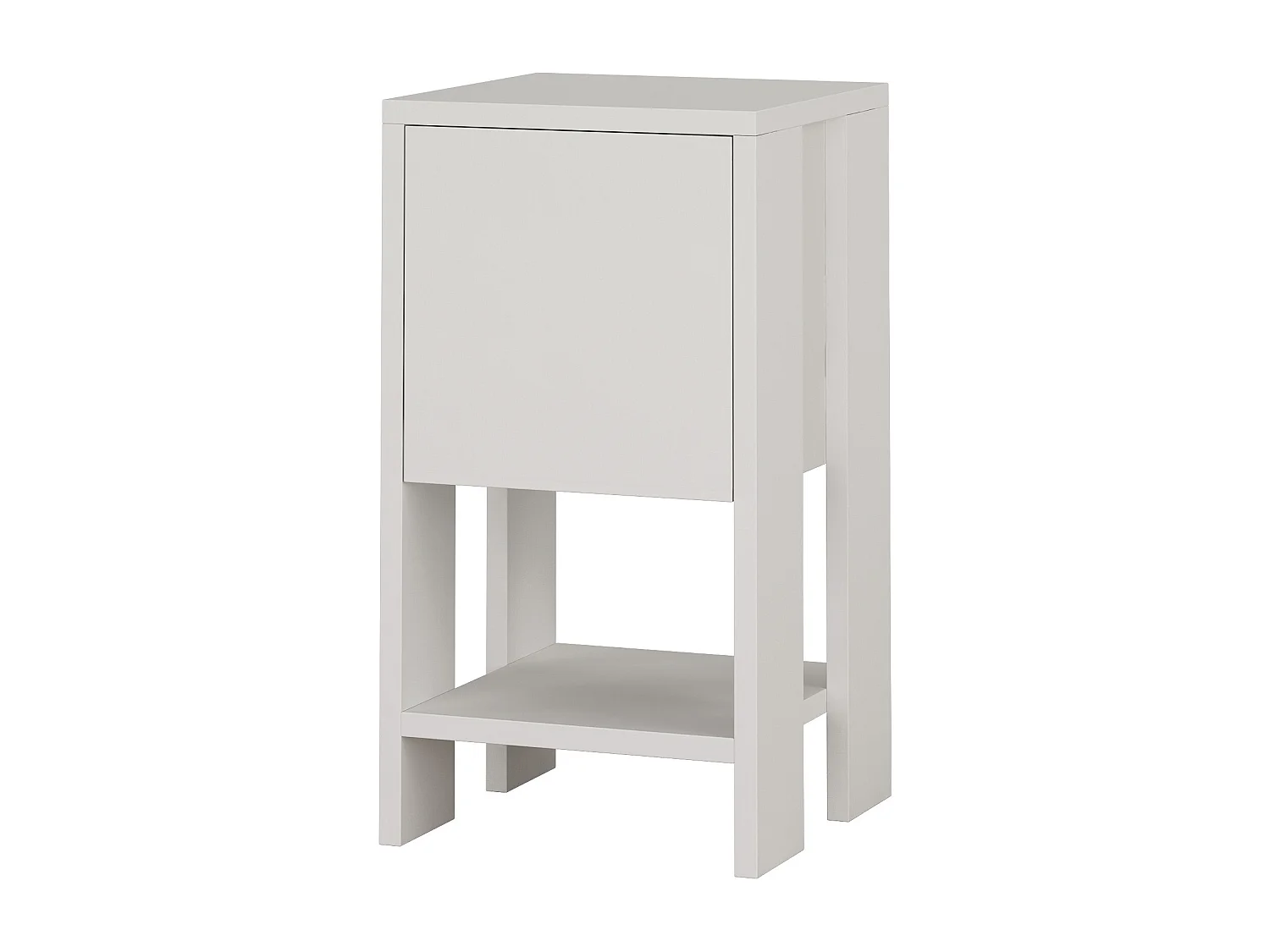 Nachttisch EMA- Weiß  , 55x30x30