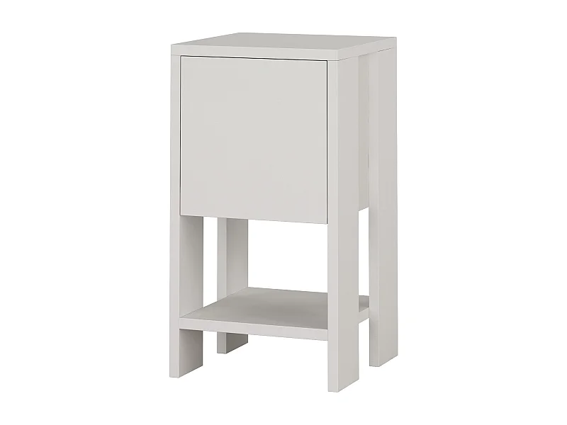 Nachttisch EMA- Weiß  , 55x30x30