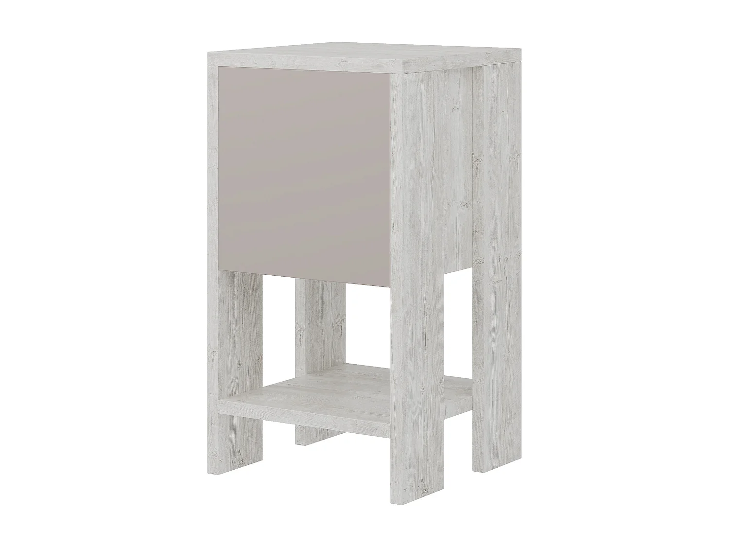 Table de chevet EMA - couleur naturelle claire, 55x30x30
