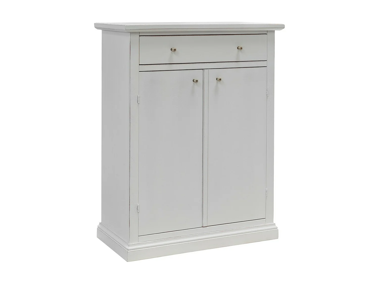 Mueble Zapatero Luisa, Blanco, 88x41x108 cm, EPIKASA