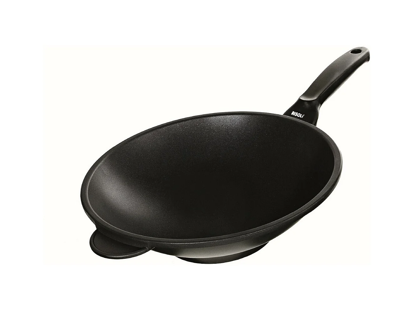 Wok Explora, Noir, 30x30x10 cm, Risolì