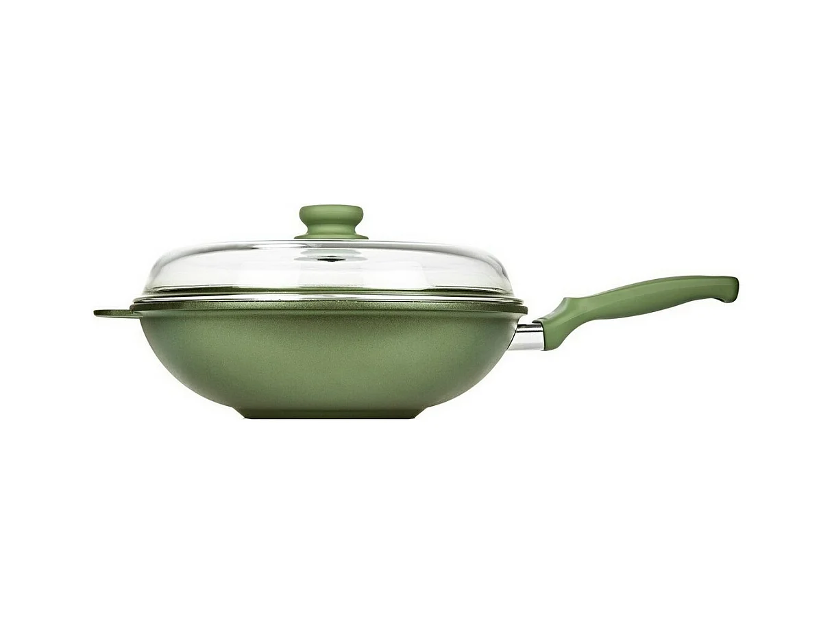 Wok Dr. Green, Vert, 32x32x10 cm, Risolì