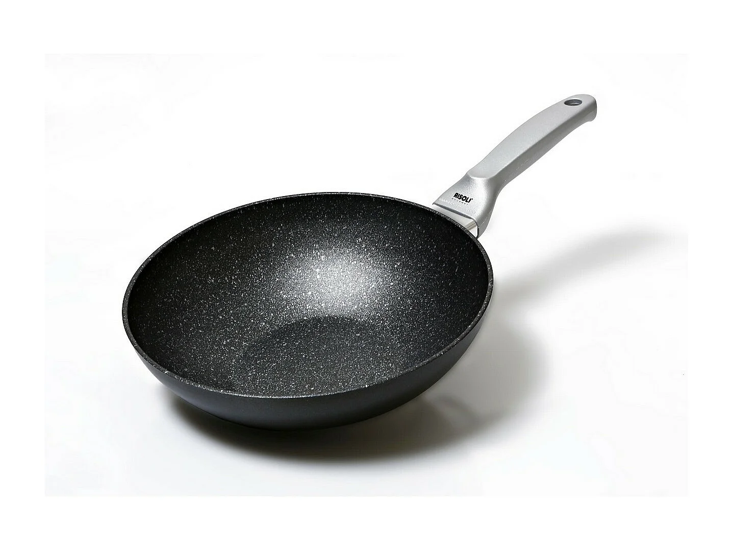 Wok Graniet Premium, Antraciet, 28x28x10 cm, Risolì