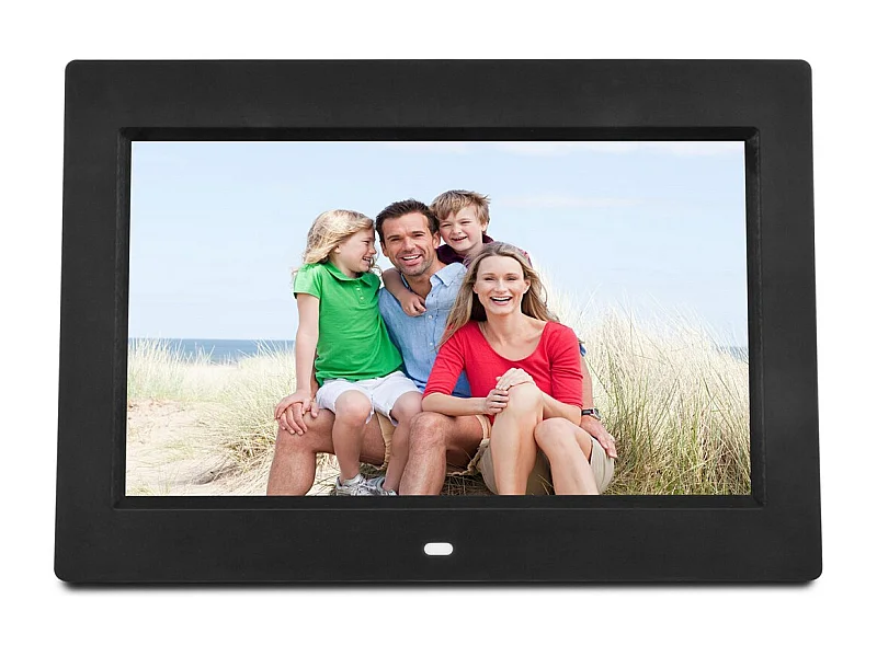 Digitaal Fotolijstje Mp3, Zwart, 27,3x2,3x18,6 cm, Majestic